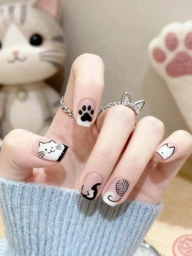 getting my nails done + pic ⪩ ⪨ ꠹