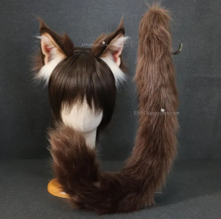 cat ears & cat tail ⪩ ⪨ ꠹