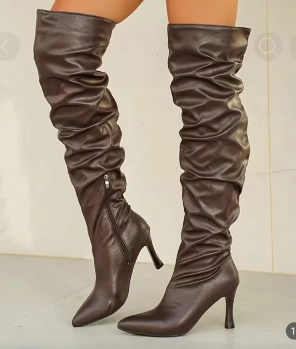 Brown boots
