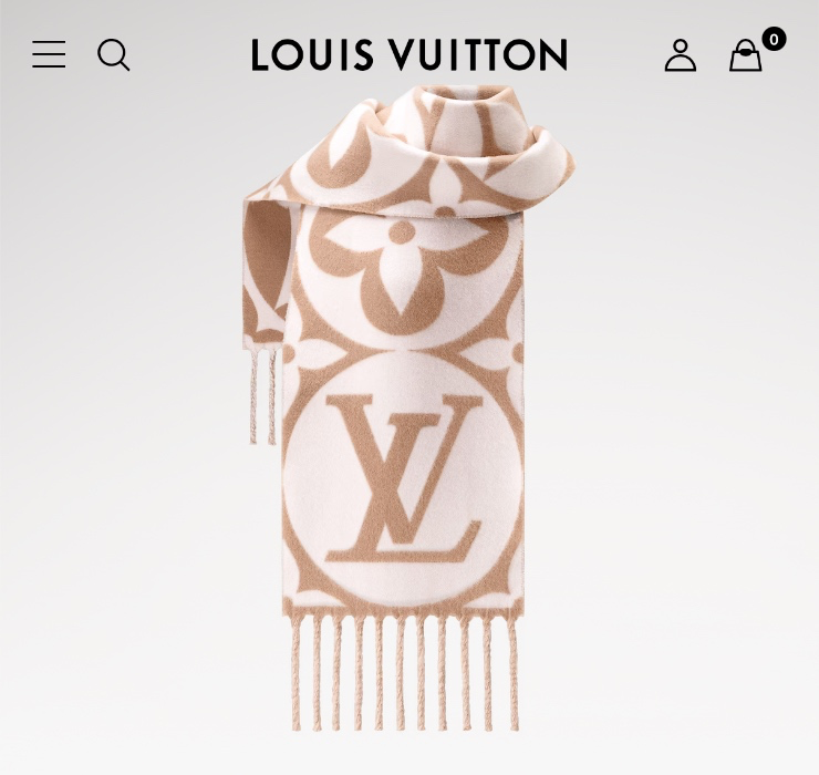 Louis Vuitton Écharpe LV Medallion