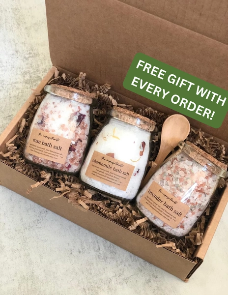 Organic Bath Salt Gift Set: Vegan, Eco-friendly, 7oz OR 9 Oz Jar - Etsy Ukraine