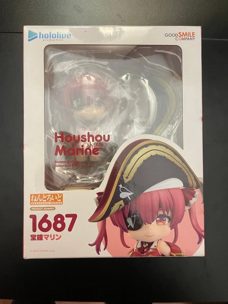 Good Smile Hololive Houshou Marine Nendoroid #1687 New Unopened First Run