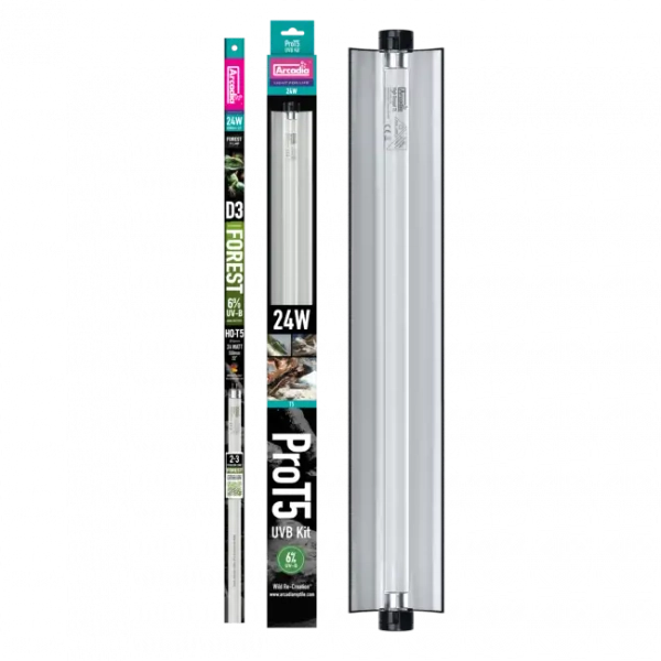 Rampe UVB "Pro T5 UVB Kit" + tube - Arcadia