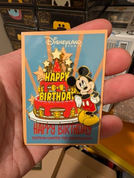 Pin Mickey Anniversaire EL