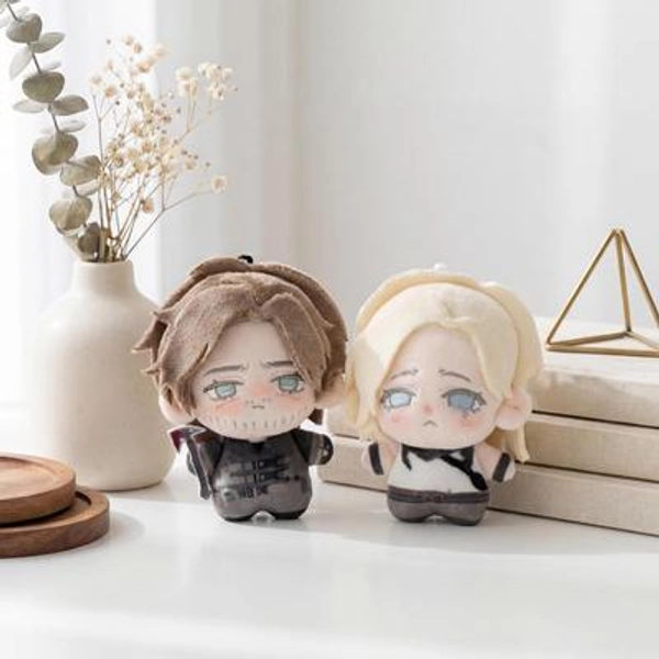 Resident Evil Requiem Leon & Grace 10cm Chibi Plush Doll