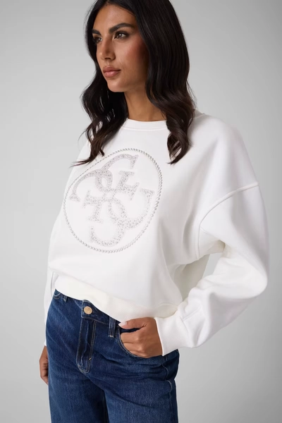 Strass-Sweatshirt
