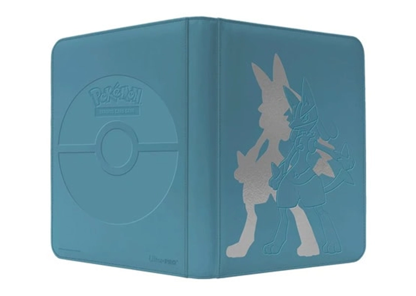 ULTRA PRO POKEMON ELITE SERIES LUCARIO ZIPPERED PRO BINDER