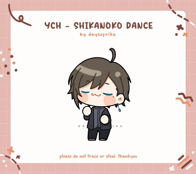 YCH Shikanoko Dance [Emote/Animation] by RiKA (@daysofrika)