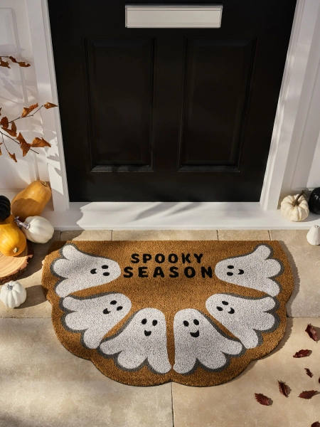 Spooky Season Coir Doormat - Size 60x90 Cm