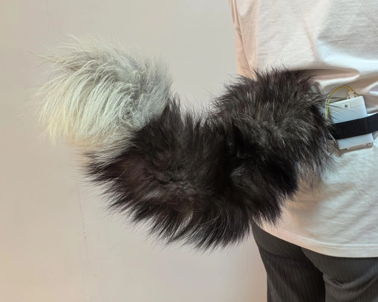 Remote Control Furry Wagging Tail: Cosplay Fursuit Tail - Customizable