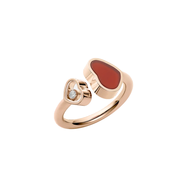 Luxury Diamond ring Happy Hearts | Chopard® @829482-5820