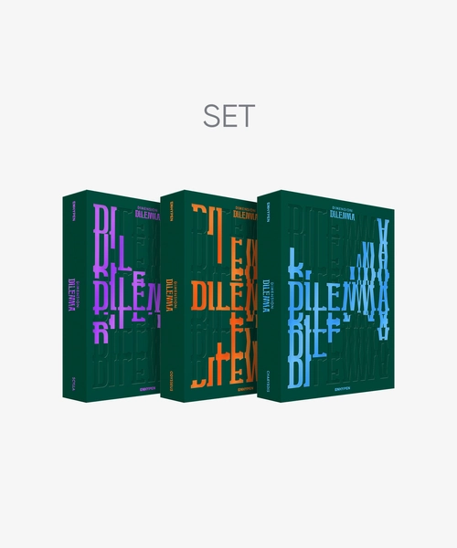 1st Studio Album 'DIMENSION : DILEMMA' (Set) 3 albums