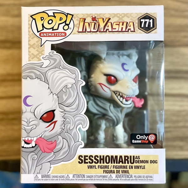 Sesshomaru As Demon Dog 6” Funko Pop! #771 GameStop Exclusive Brand New!
