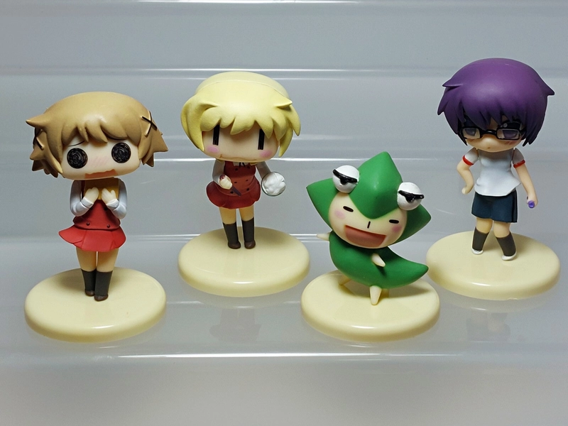 Hidamari Sketch Niitengo Miyako Yuno Sae Ume-sensei Figure Toy's Works 1.7-2.4in