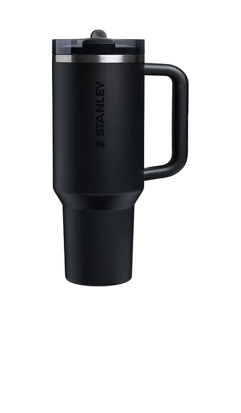 STANLEY The Quencher Protour Flip Straw Tumbler 40 Oz in Black.
