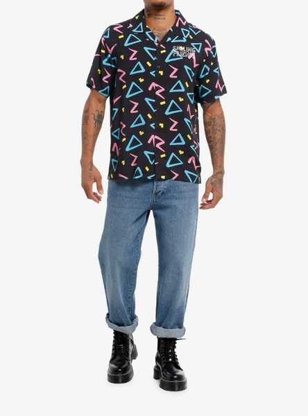 Smiling Friends Gwimbly Woven Button-Up