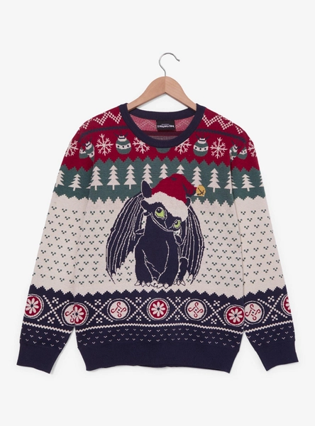 DreamWorks How to Train Your Dragon Holiday Sweater — BoxLunch Exclusive
