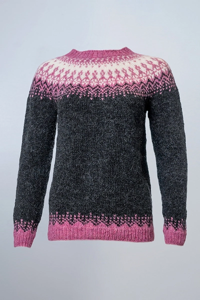 [gift Halla] Rósa lopapeysa