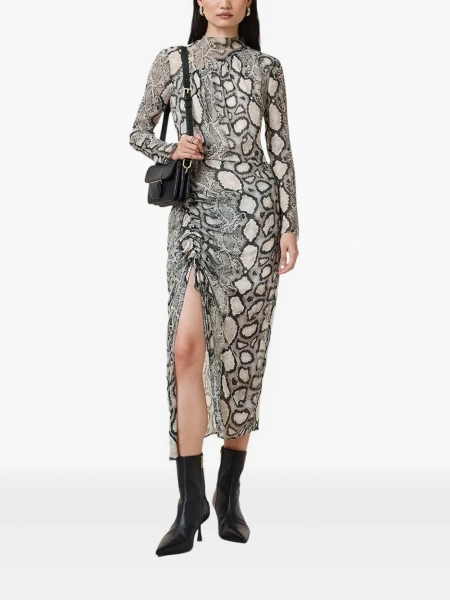 AllSaints snakeskin-print midi dress | 6