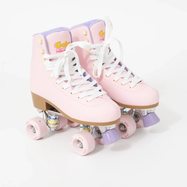 Gallaz Quad Rollerskates in Pink