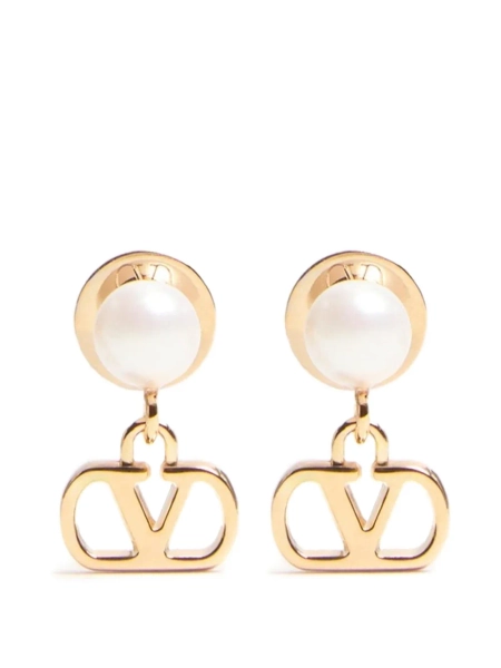 Valentino: VLogo Earrings
