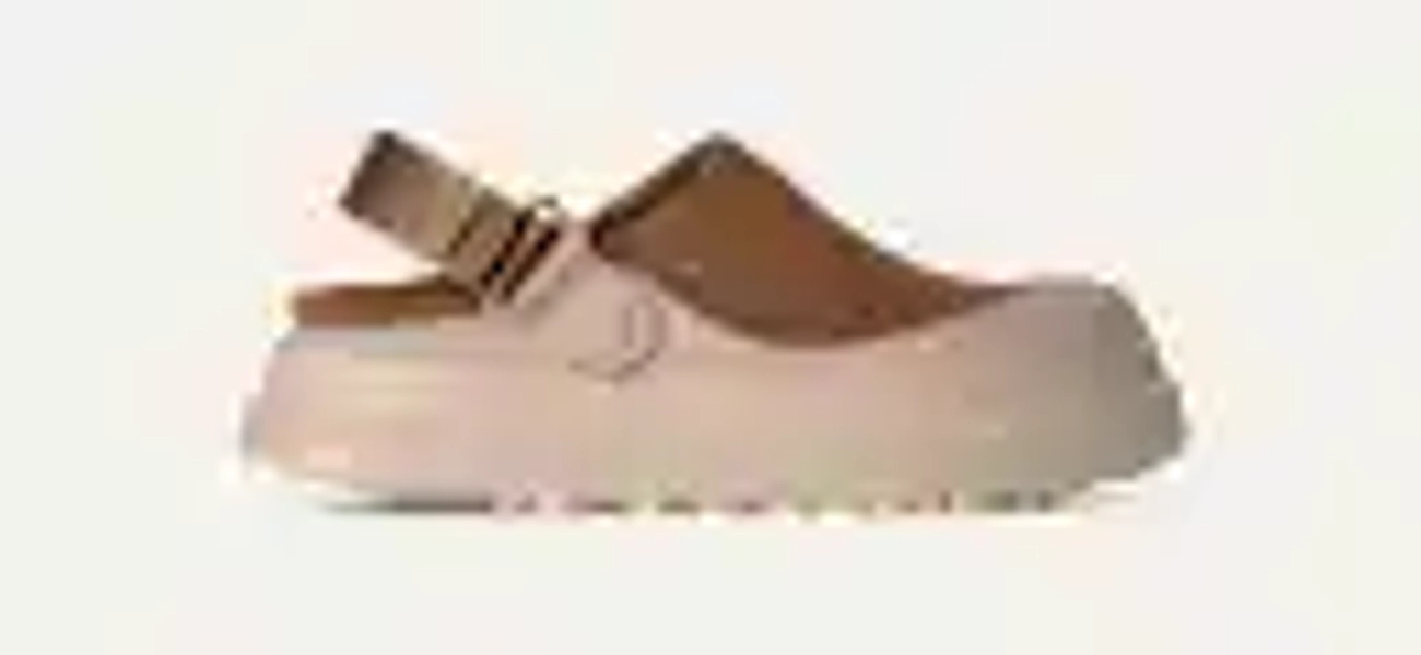 Women's GoldenGlow Suede Clog