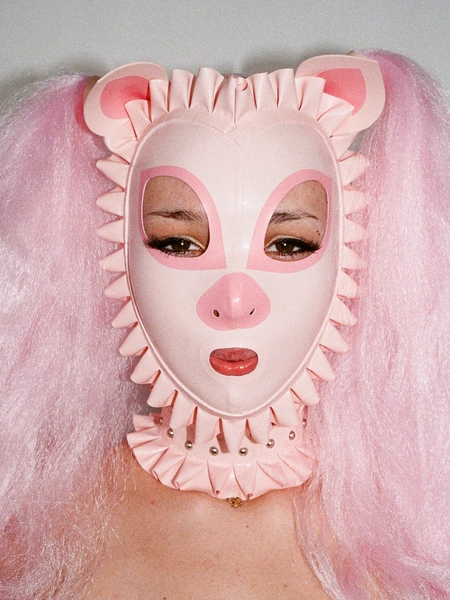 Piglet Hood — Soft Skin Latex