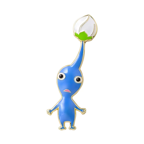 Blue pikmin pin