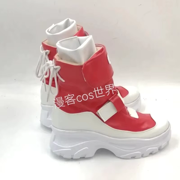 Bottes et chaussures Overwatch, Perruque de cosplay Kiriko verte avec queue de cheval, Résistante à la chaleur - AliExpress 