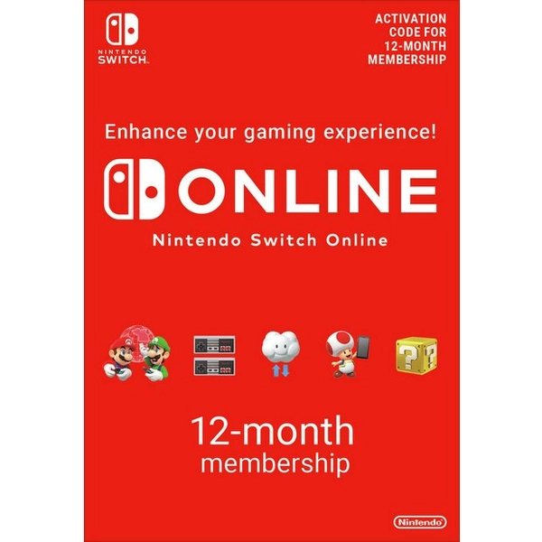 Buy Nintendo Switch Online 12 Month Individual Membership | Nintendo e-shop cards | Argos
