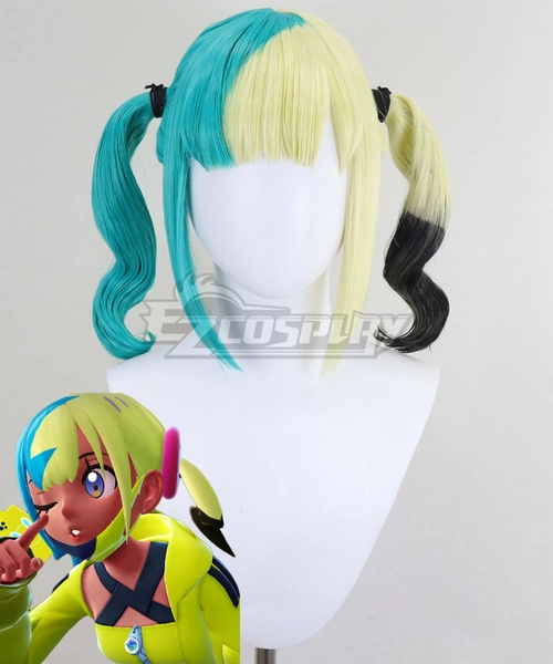 PM Legends: ZA Canari Blue Yellow Cosplay Wig