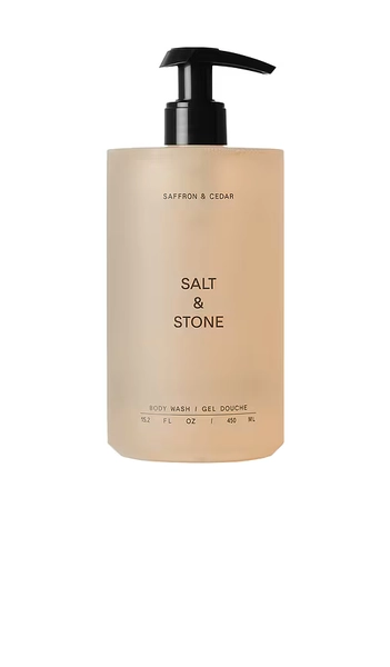 SALT & STONE Saffron & Cedar Body Wash in Beauty: NA.