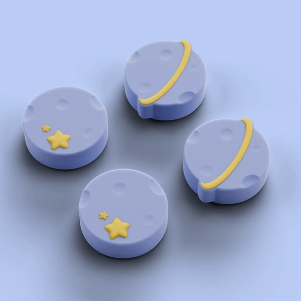 Purple Planet Switch 2 Joystick Caps Kawaii Switch 2 Thumb Grips
