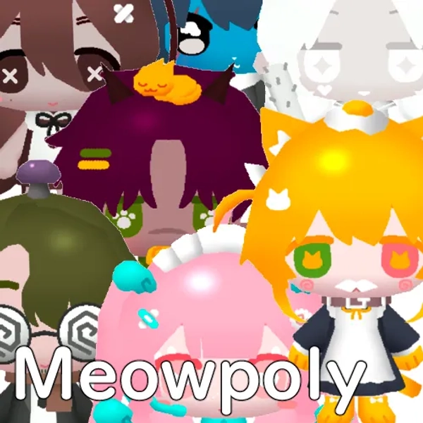 Meowpoly Customizable Vtuber Model by meowpoly (@meowpoly)