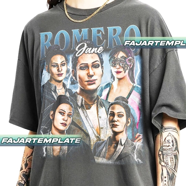 Jane Romero Dead by Daylight Vintage T-shirt, Gift for Woman and Man Unisex T-shirt FD - Etsy