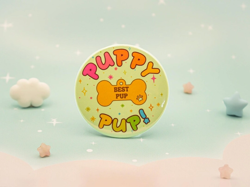 Puppy Pup Badge