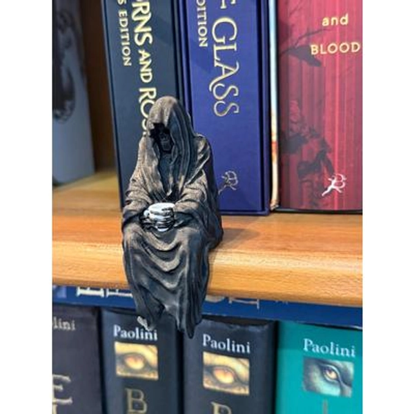 Surial Tea Shelf Sitter | Book nook | Library decor | Bookish | Grim Reaper Figure