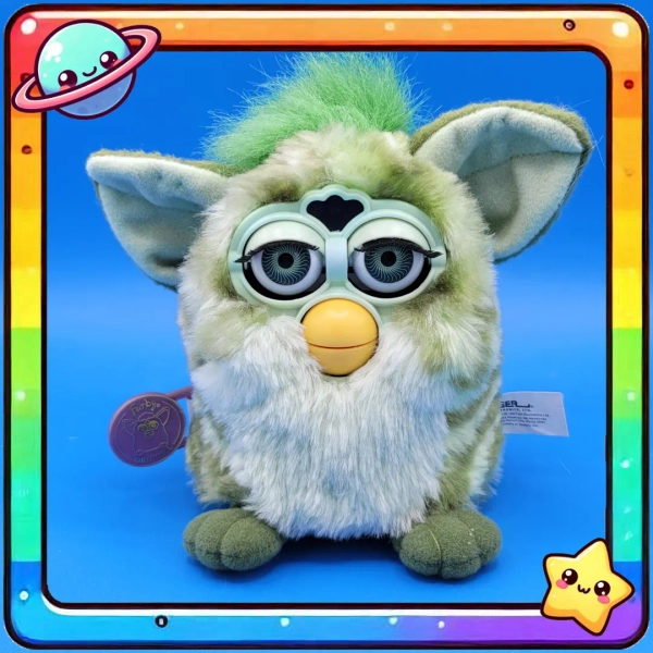 Vintage Talking Alligator Furby 1990s Tiger Electronics Toy English Speaking With Tags 