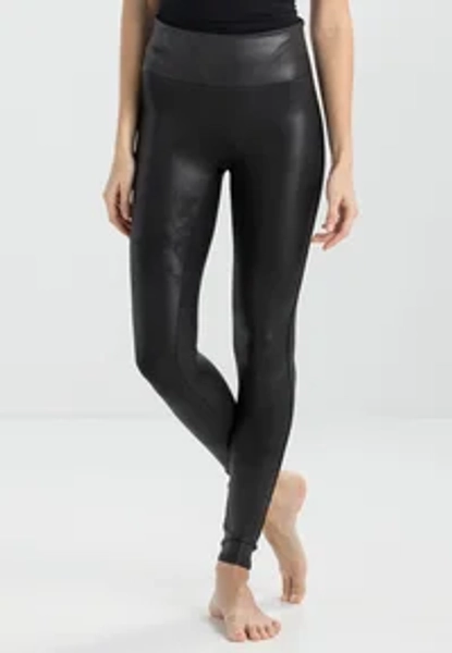 FAUX LEATHER LEGGINGS - Leggings – Strümpfe - black