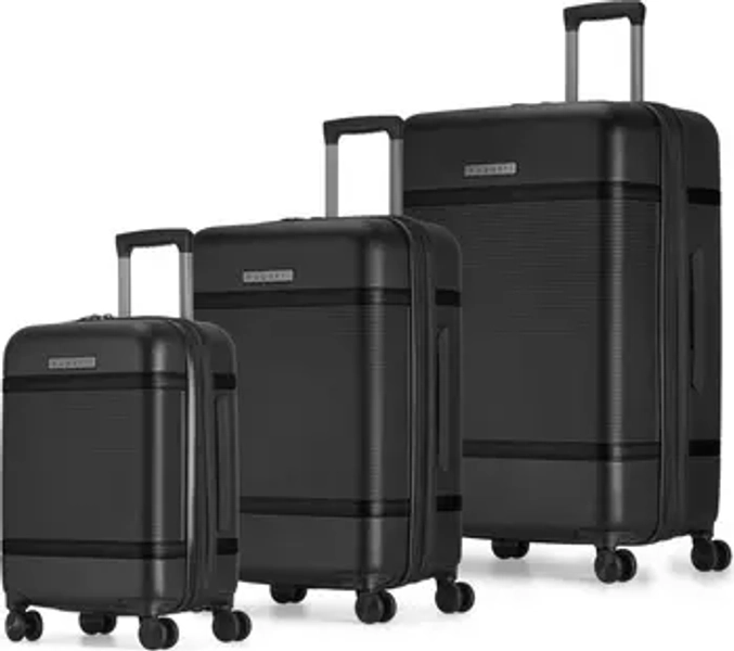 Wellington 3 Piece Hardside Luggage Set with TSA Lock