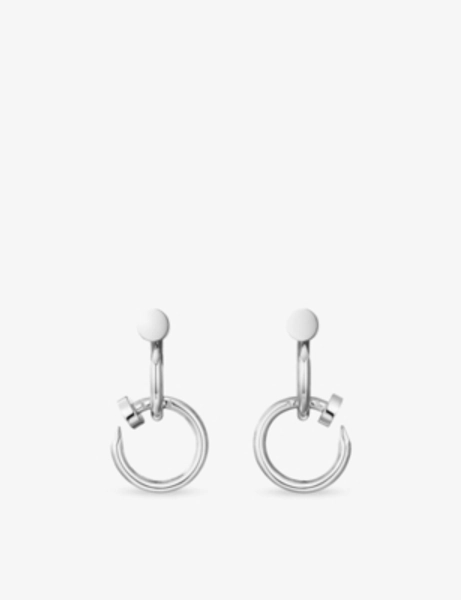 Juste un Clou 18ct White-Gold Earrings