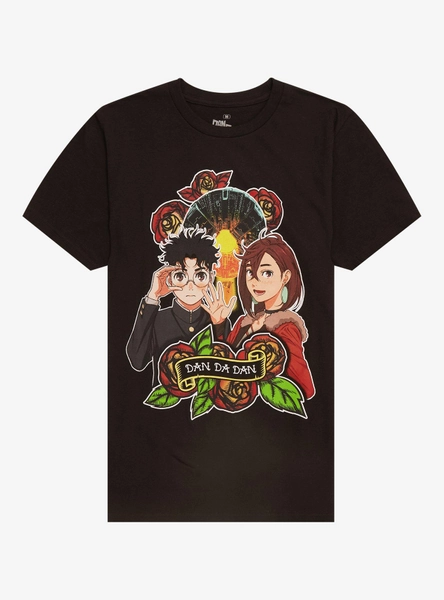 Dandadan Okarun & Momo Tattoo Art T-Shirt