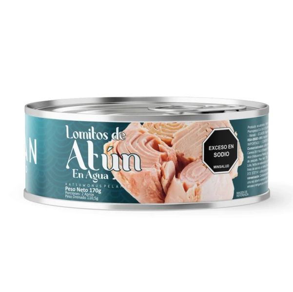 Atún OCEAN GOLD lomitos en agua (110.5 gr)