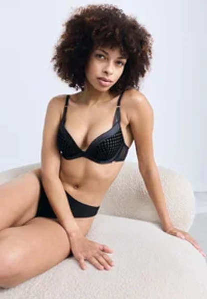 JULIANNA PLUNGE - Push-up BH - black