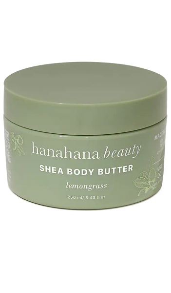 Hanahana Beauty Lemongrass Shea Body Butter in Beauty: NA.