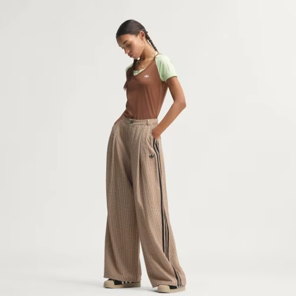 CHECKS TROUSER LOOSE Trousers
