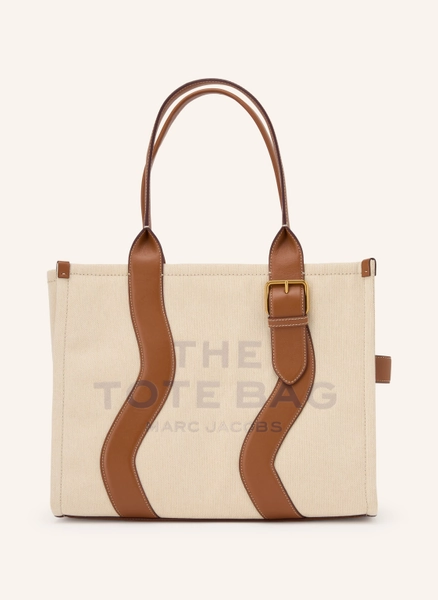 MARC JACOBS Shopper THE WAVY CANVAS LARGE TOTE BAG