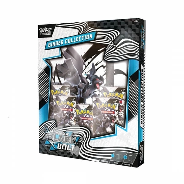 Pokémon Black Bolt Binder Collection album a 5x Booster