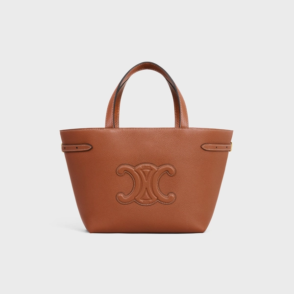 MINI CABAS ANAIS CUIR TRIOMPHE IN GRAINED CALFSKIN - | CELINE