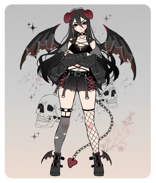 Full Body Sketch Commission by piah_stevia (@piah_stevia)